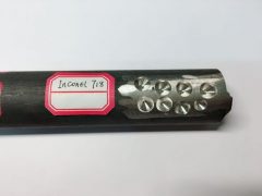 מבחן קשיות של Inconel 718