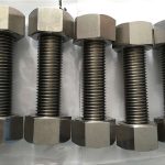 סגסוגת ניקל 400 en2.4360 מוט חוט מלא עם אטב אגוזים