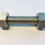 ברגי הברגה 2/2 ברגי משושה כבדים