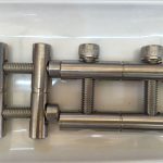 ansi 316ti / en 1.4571, 317l / en 1.4438 סדרת מוט חיבור חלקי נירוסטה